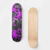 Paarse verfplaat skateboard (Voorkant)