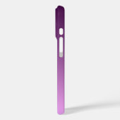 Paarse vervaging Case-Mate iPhone case (Achterkant / Links)
