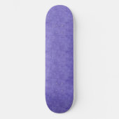 Paarse vierkanten Waterverf Skateboard (Voorkant)