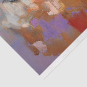 Paarse Vintage Car Art Decoupage Tissuepapier (Detail)