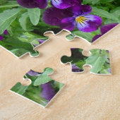 Paarse Viola Flower Legpuzzel (Zijkant)