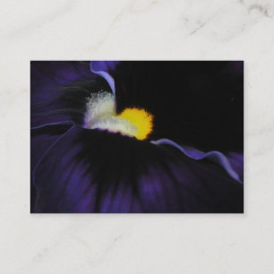 Paarse Viola Macro ATC 1 Visitekaartje