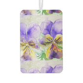 Paarse Viola-Waterverf ventilatorwagen Luchtverfrisser (Achterkant)