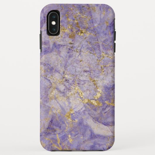 Paarse Violet Gold marmer Case-Mate iPhone Case (Achterkant)