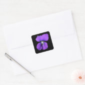 Paarse Violet sticker (Envelop)