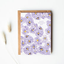 Paarse Viooltjes Moederdag