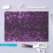 Paarse VIP Glitter Fuchsia Purper Zoete 16e Bruid Tissuepapier (Craft)