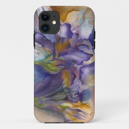 Paarse vlam Case-Mate iPhone case (Achterkant)