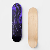Paarse vliesskateboard skateboard (Voorkant)