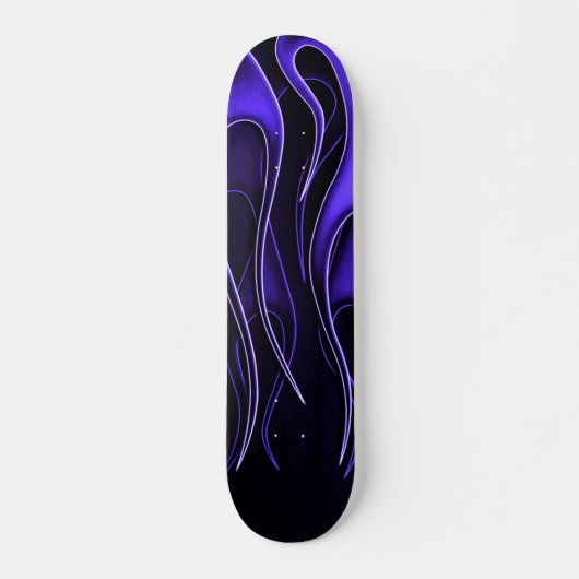 Paarse vliesskateboard skateboard (Voorkant)