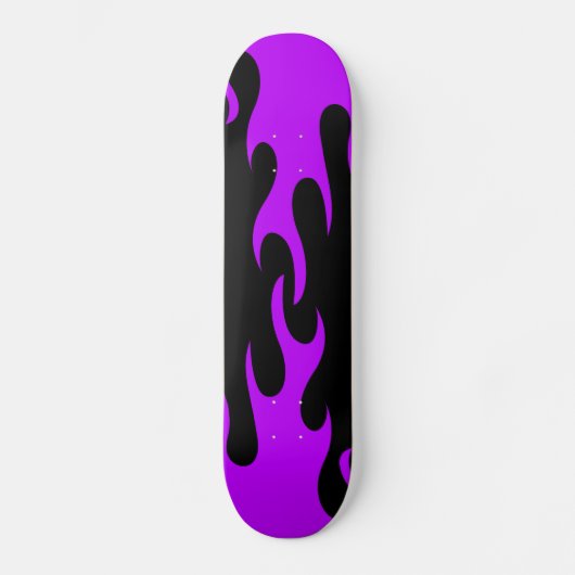 Paarse vliezen Skateboard Deck (Voorkant)