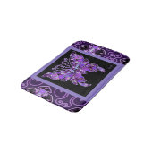 Paarse vlinder 31 badmat (Gekanteld)