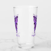 Paarse vlinder 31 glas (Links)