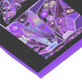 Paarse vlinder 31 korte tafelloper (Hoek)