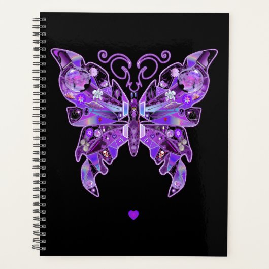 Paarse vlinder 31 planner (Voorkant)