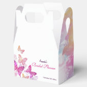 Paarse Vlinder Bruidsfeest Favor Dozen Bedankdoosjes (Geopend)