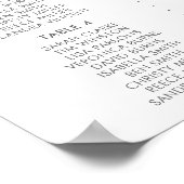 Paarse vlinder, eerste jaarzeedagskaart poster (Hoek)