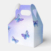 Paarse Vlinder Eras Verjaardagsfeestgunst Box Bedankdoosjes (Achterkant)