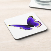 Paarse vlinder onderzetter (Linkerzijde)