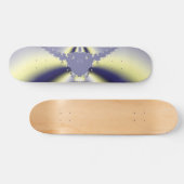 Paarse Vlinder Skateboard (Horizontaal)