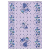 Paarse vlinderbloemwei tafelkleed (Voorkant)