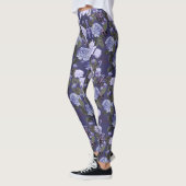 Paarse vlindervlinder Leggings (Links)