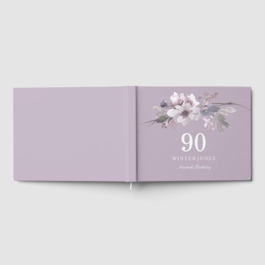  Paarse Vloer 90e verjaardag van het Guestbook Gastenboek (Volledig)
