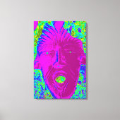 paarse voorruit canvas afdruk (Voorkant)