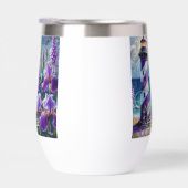 Paarse Vuurtoren w / Foxglove & Iris Gepersonalise (Rechts)