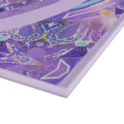 Paarse W1-snijraad Snijplank (Hoek)