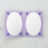 Paarse W2-blanco kaart (Binnen)