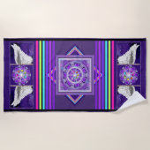 Paarse W2 Strandlaken (Voorkant)