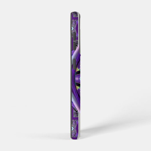 paarse W3 Samsung Galaxy Hoesje (Rechterkant)