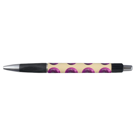 Paarse wandelbalpen, Taylor Corp Pen. Pen (Voorkant)