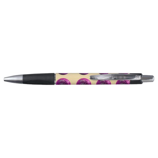Paarse wandelbalpen, Taylor Corp Pen. Pen (Achterkant)