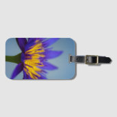 Paarse Water Lily Bagagelabel (Voorkant (horizontaal))