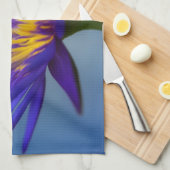 Paarse Water Lily Theedoek (Quarter Fold)