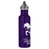 Paarse waterfles waterfles (Links)