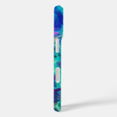 Paarse waterspliet Case-Mate iPhone case (Achterkant / Rechts)