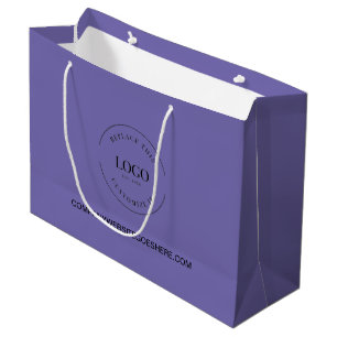 Paarse website van het Bedrijf van de Douane Uw Lo Groot Cadeauzakje