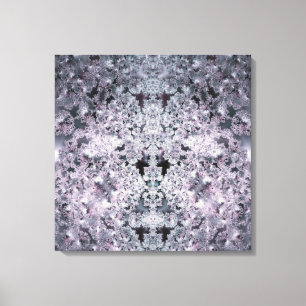 Paarse Wereld Canvas Afdruk