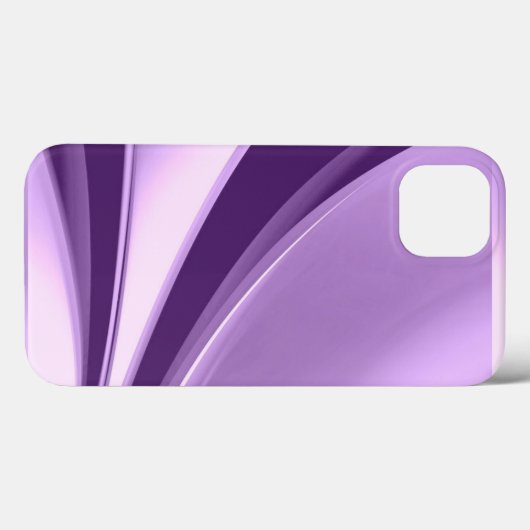 Paarse werveling iPad Air Case (Achterkant (horizontaal))