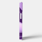 Paarse werveling iPad Air Case (Achterkant / Rechts)