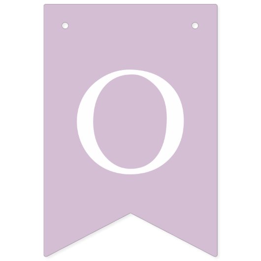 Paarse White Cross-Girl Baptism Bunting Flags Vlaggetjes (Tweede vlag)