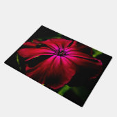 Paarse wilde bloem dmcna deurmat (Schuin)