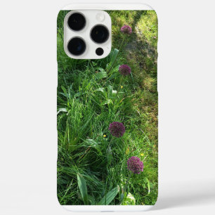 Paarse Wilde Bloem Hoesje Natuur Design
