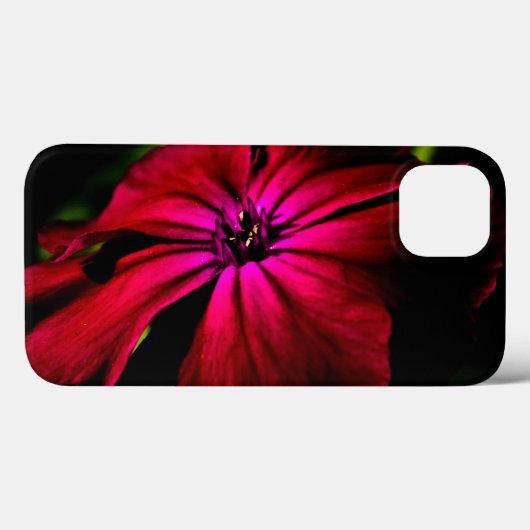 Paarse wilde bloem iphcna Case-Mate iPhone case (Achterkant (horizontaal))