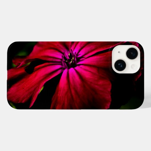 Paarse wilde bloem iphcnm Case-Mate iPhone case (Achterkant (horizontaal))