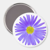 Paarse wilde bloem magneet (Voorkant / Achterkant)