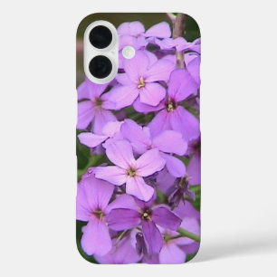 Paarse Wildflower iPhone Case